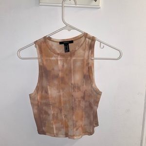 Forever 21 Sheer Crop Top